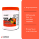 Major Fiber Powder Therapy Methylcellulose Orange Flavor - 16oz (Citrucel) Features