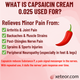What is Capsaicin Cream 0.025 Used For
