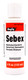 Close-up of Sebex Medicated Dandruff Shampoo front label – 4 oz bottle with salicylic acid and sulfur formula