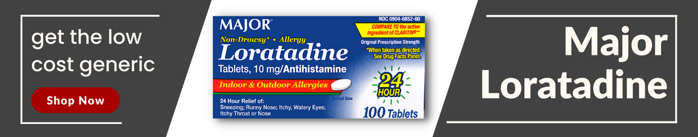 Get the low cost generic Major Loratadine 10 mg allergy relief at an affordable cost on xeteor.com.