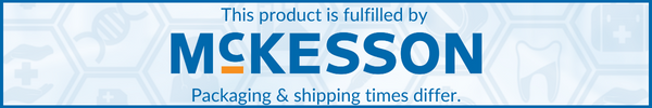 This product is fulfilled by McKesson. Packaging and shipping times differ.