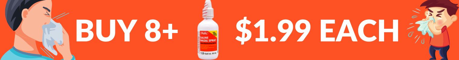 Rugby Saline Nasal Moisturizing Spray - 1.5 fl oz (Ocean)