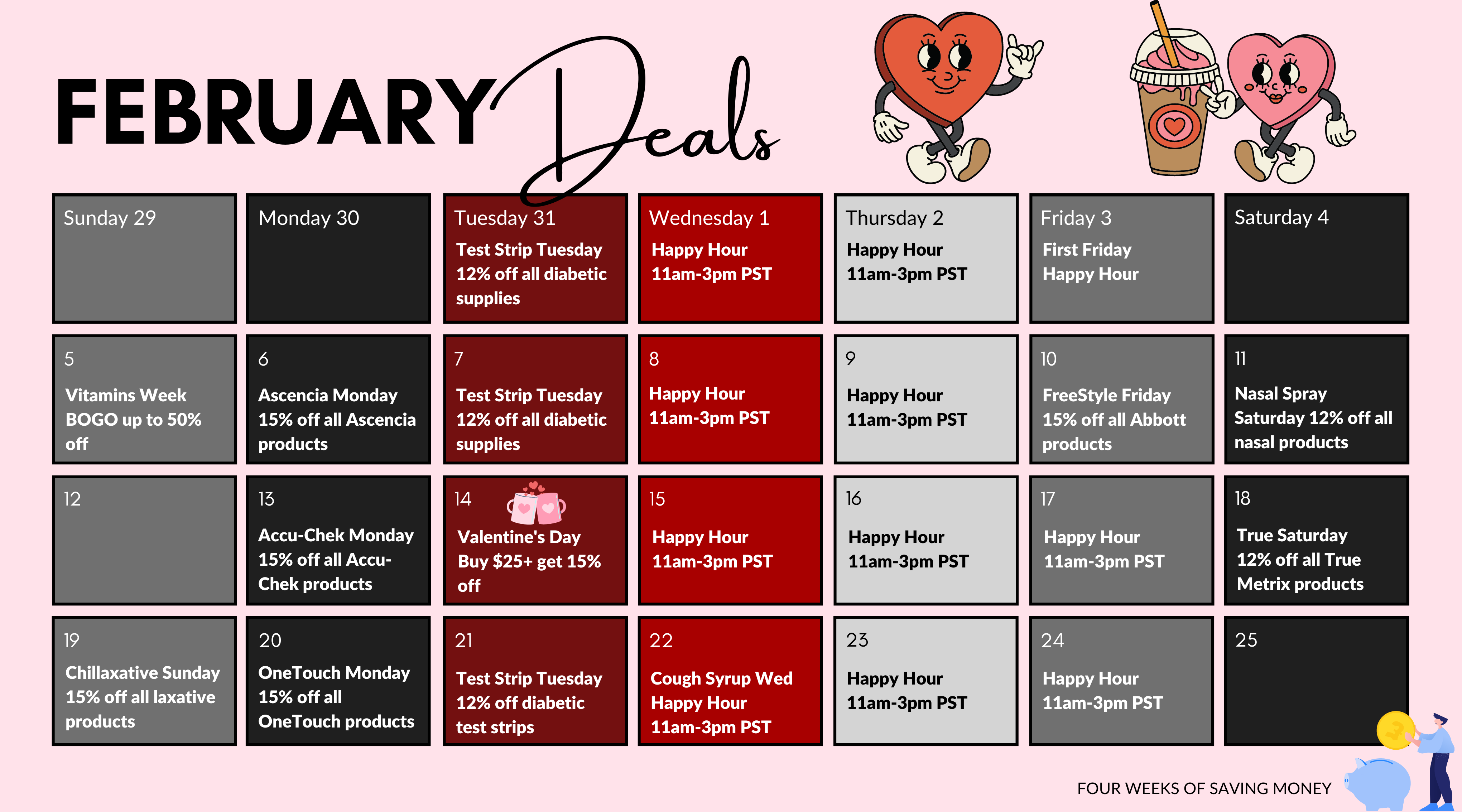 February Calendar Deals 2023