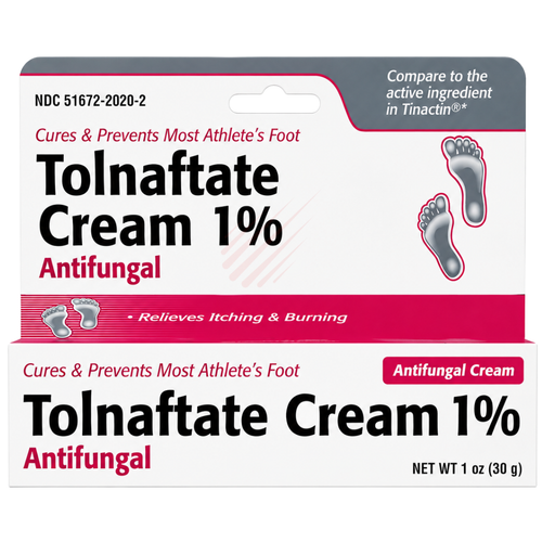 Taro Tolnaftate Cream 1% - 1 oz | Compare to Tinactin
