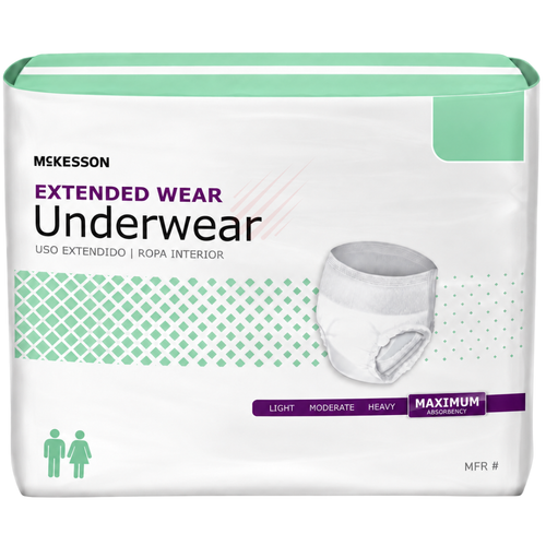 McKesson Extended Wear Incontinence Underwear