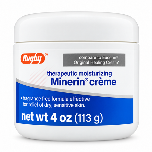 Rugby Minerin Creme - 4 oz | Compare to Eucerin Original Healing Cream