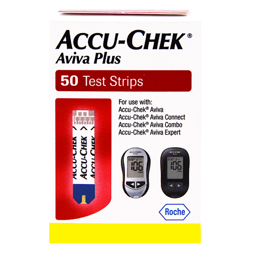 Accu-Chek Aviva Plus 50 Blood Glucose Test Strips