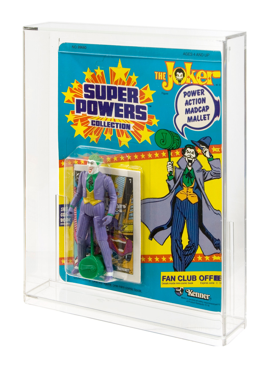 お得【新品】DC Super Heroes フィギュア保護ケース付き Super Powers Acrylic Display Case - Collectible Grading Authority