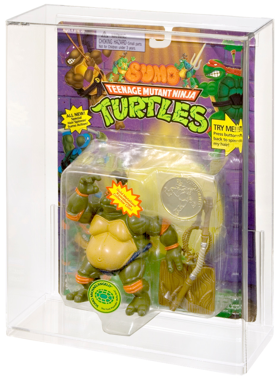 TMNT Teenage Mutant Ninja Turtles Figure Acrylic Display Case