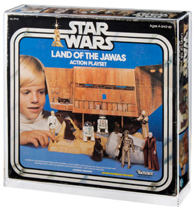 Star Wars Land of the Jawas Playset Acrylic Display Case
