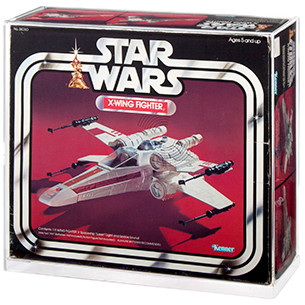 Star Wars X-Wing Acrylic Display Case - Collectible Grading Authority