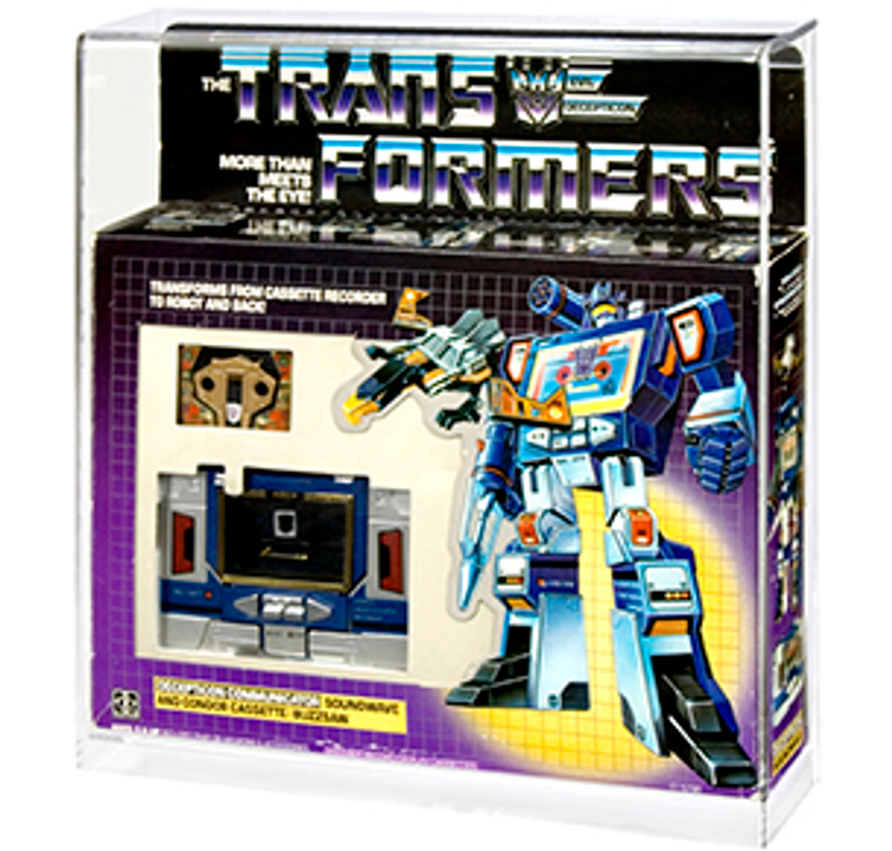 Transformers Soundwave Acrylic Display Case
