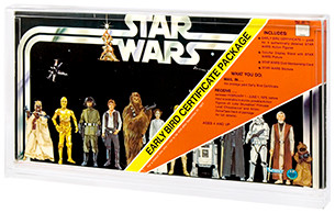 Star Wars - Early Bird Certificate Package Display Case