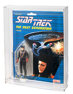 Galoob - Star Trek: The Next Generation Carded Figure Display Case