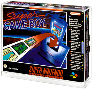 Nintendo Super Game Boy SNES PAL video game console case