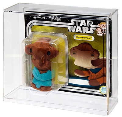 Itty Bitty Hallmark Carded Plush Acrylic Display Case