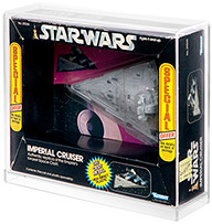Star Wars boxed diecast acrylic case