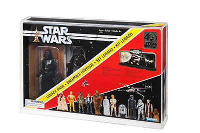 Star Wars - The Black Series Darth Vader 40th Anniversary Legacy Pack Display Case