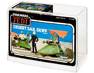 Star Wars Mini Rig With Flap | Cap-2 | Desert Skiff | MLC-3 | PDT-8 | ISP-6 Display Case