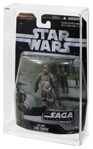 Star Wars Carded Figures The Saga Collection & Episode III Collection Display Case