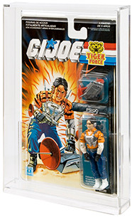 GI Joe Tall Carded Action Figure Acrylic Display Case