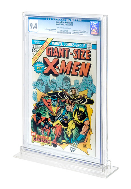 Acrylic Display Case & Stand for Giant-Sized CGC Comic Books