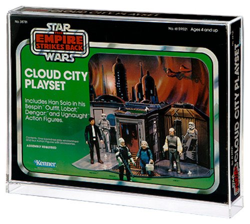 Star Wars Cloud City Boxed Playset Acrylic Display Case