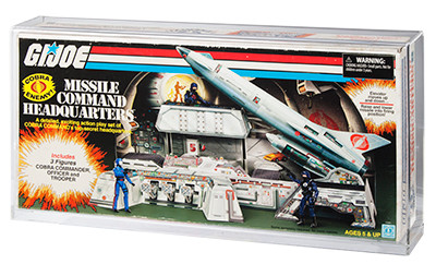 GI Joe Missile Command Headquarters Acrylic Display Case
