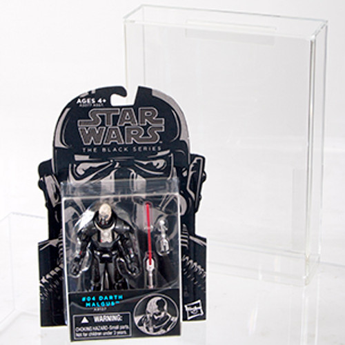 Hasbro Star Wars Vintage 2011 + 2018 Collection 3 Pack Acrylic Display Case  - Collectible Grading Authority