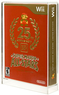 Super Mario All-Stars 25th Anniversary Acrylic Display Case