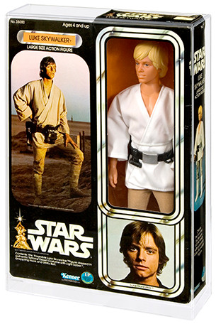50 PACK 12 Inch Action Figures Clear Plastic Protectors Case Display