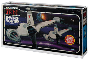 Ｂ.wing　アクリル作品 Star Wars B-Wing Acrylic Display Case - Collectible Grading Authority