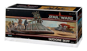 Star Wars Tatooine Skiff Acrylic Display Case - Collectible