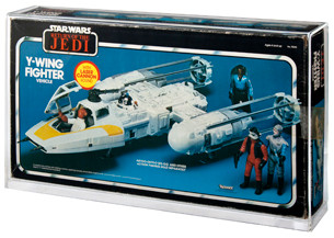 Star Wars Y-Wing Acrylic Display Case - Collectible Grading Authority