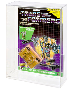 Transformers Combiners (Carded) Acrylic Display Case