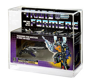 Transformers Insecticon Acrylic Display Case - Collectible Grading