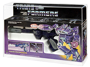 Transformers Shockwave Acrylic Display Case - Collectible Grading Authority