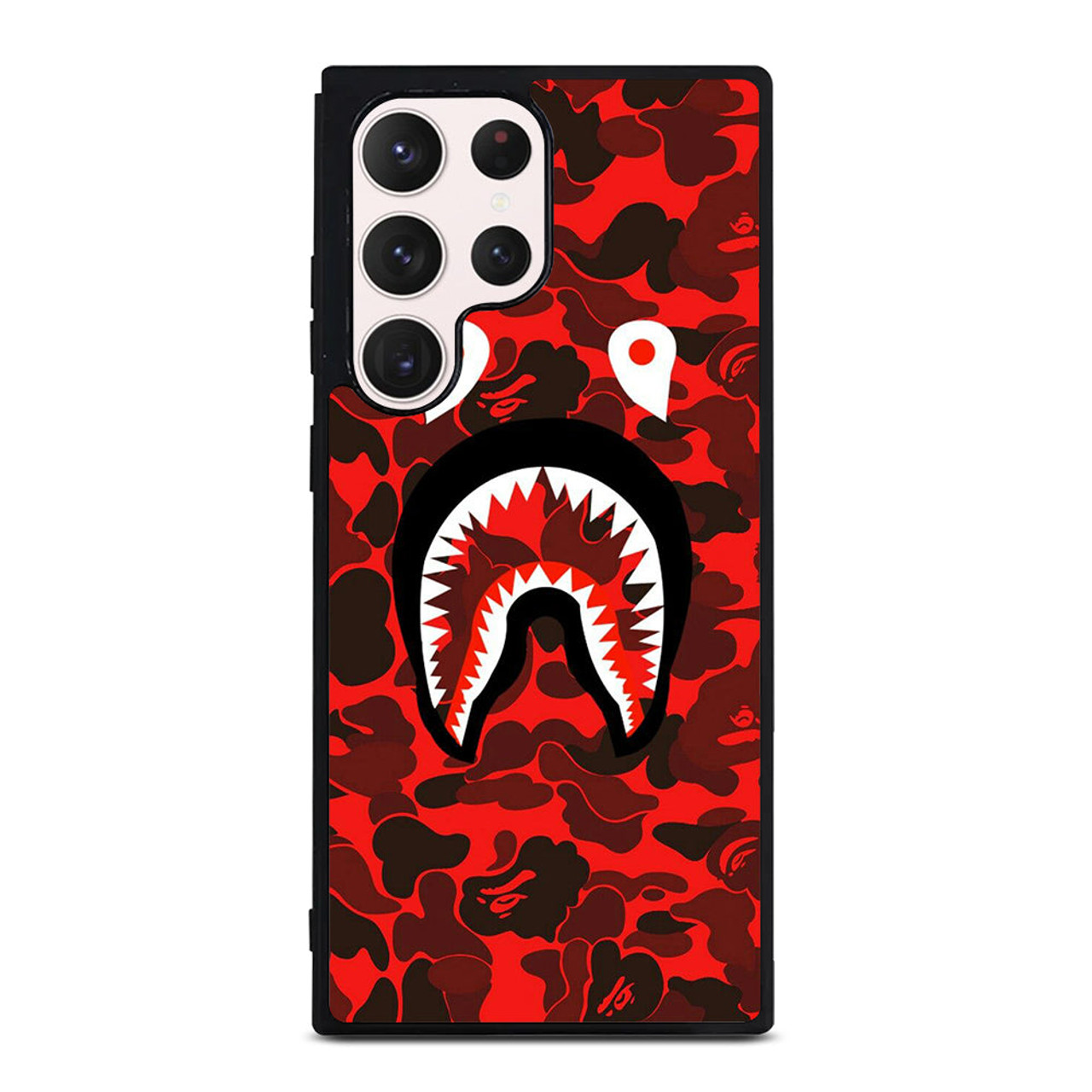 BAPE SHARK CAMO Samsung Galaxy S23 Case Cover