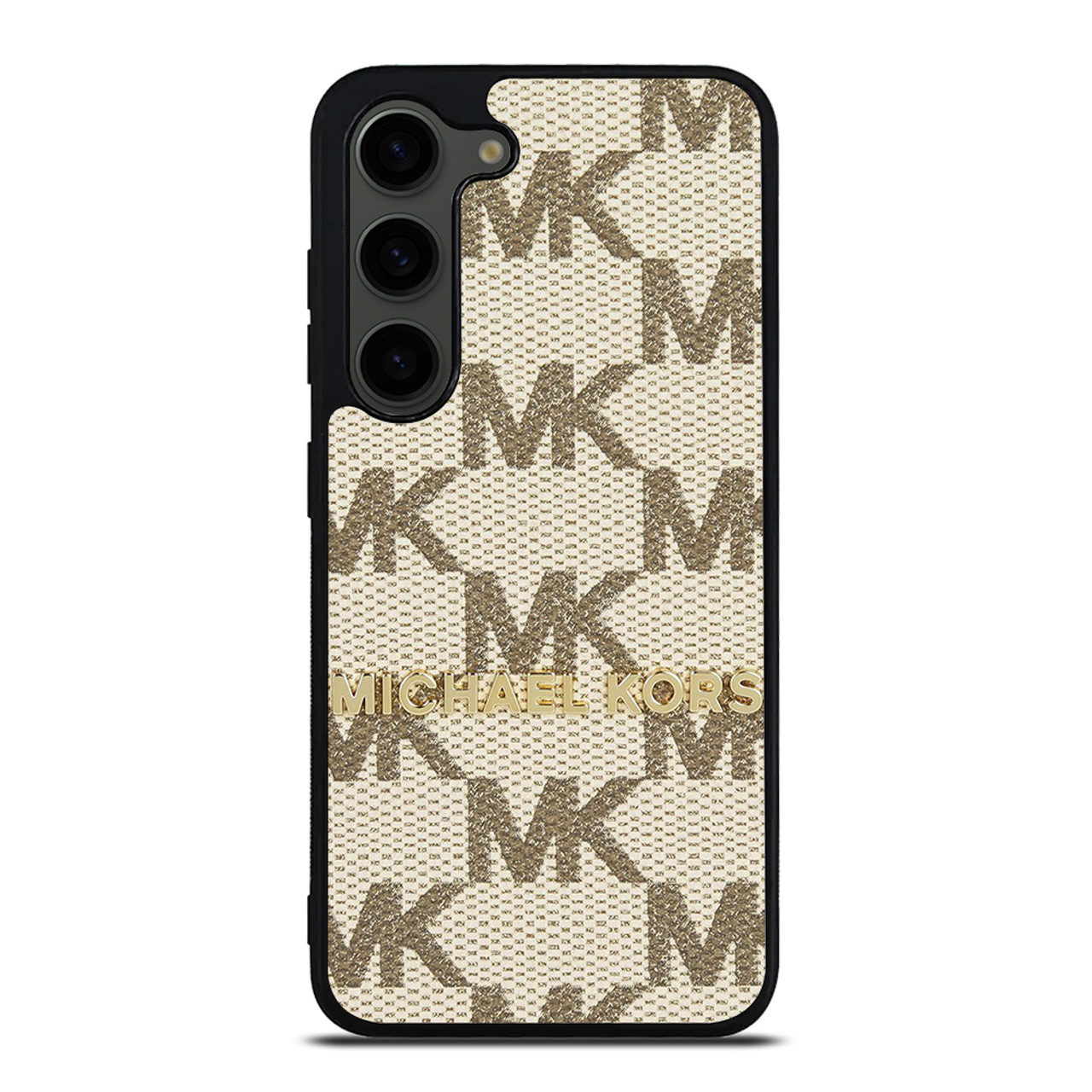 MICHAEL KORS LOGO BLACK Samsung Galaxy Z Flip 3 Case Cover