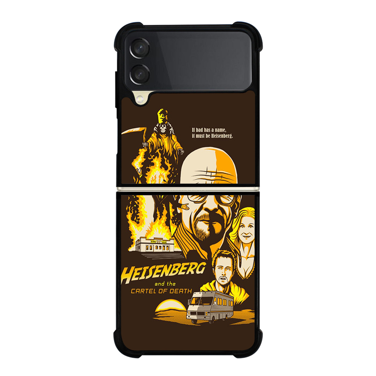 BREAKING BAD CARTEL OF DEATH Samsung Z Flip 3 Case