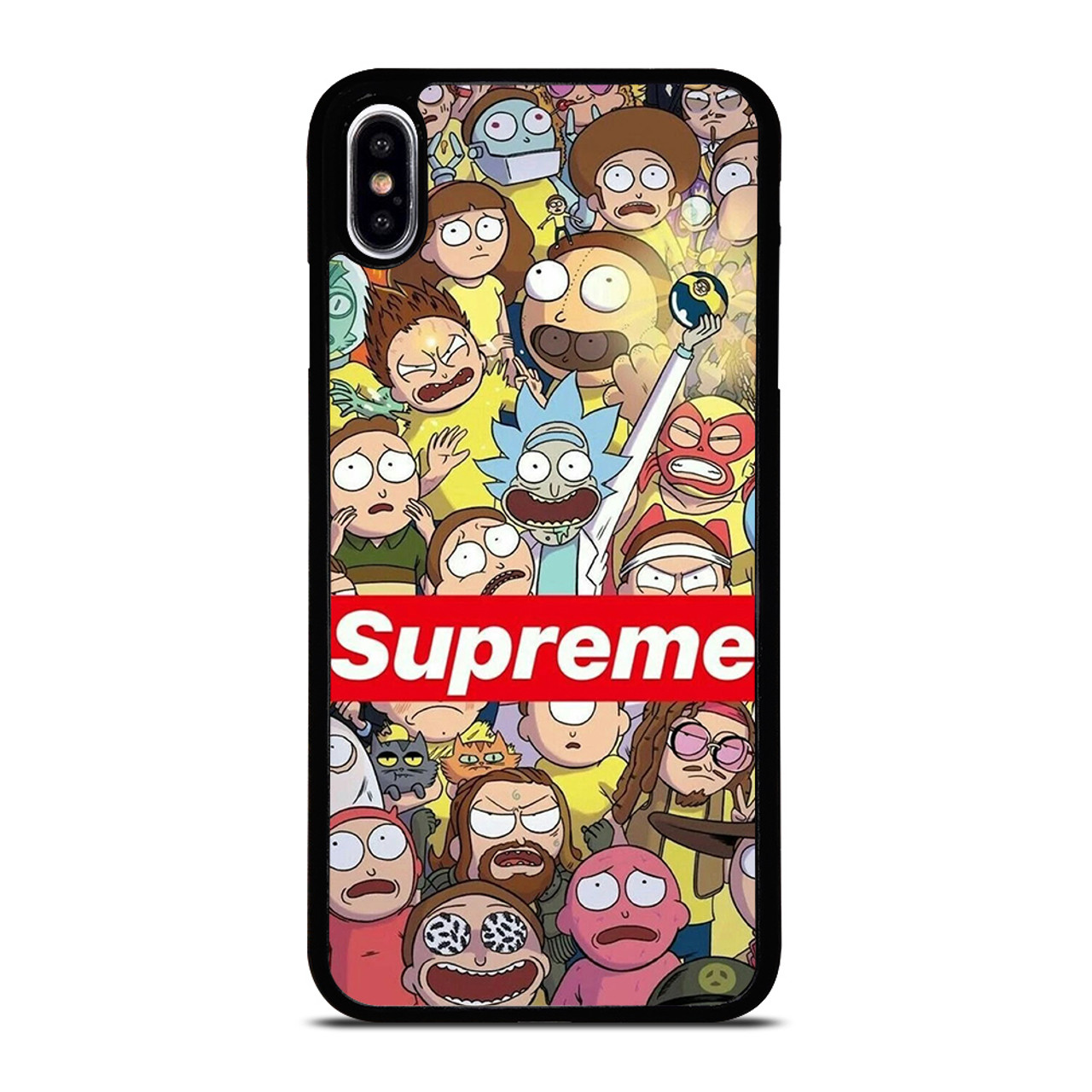 RICK AND MORTY SUPREME iPhone XS Max Case