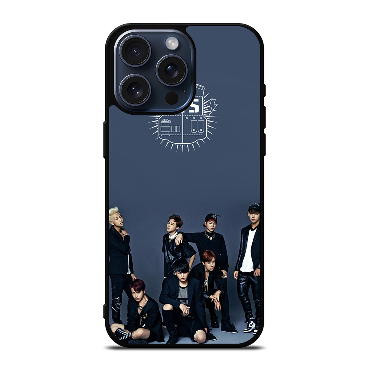 BTS BANGTAN BOYS KPOP 2 iPhone 15 Pro Max Case
