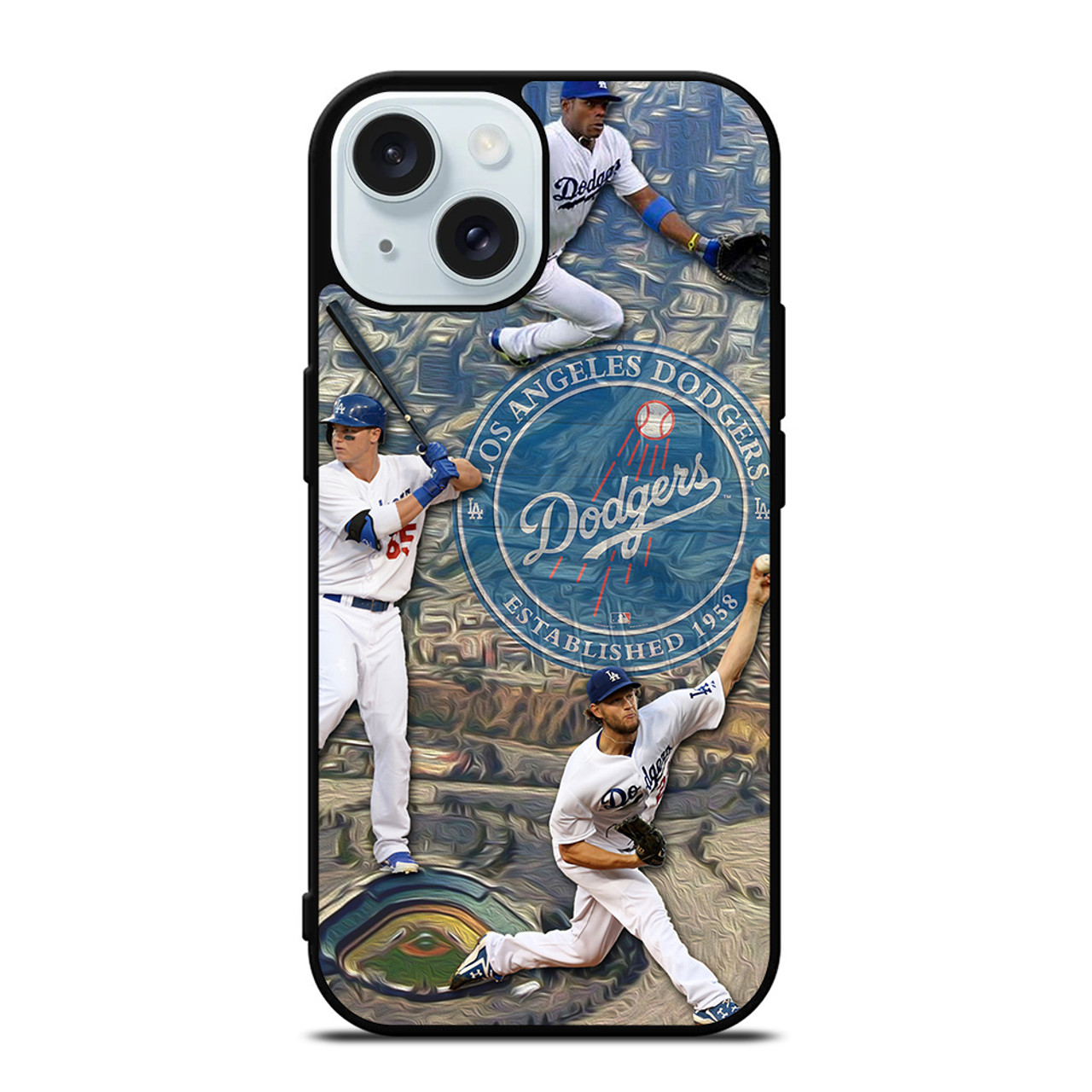 Los Angeles Dodgers iPhone Cases, Dodgers iPhone 14, 15 Cases