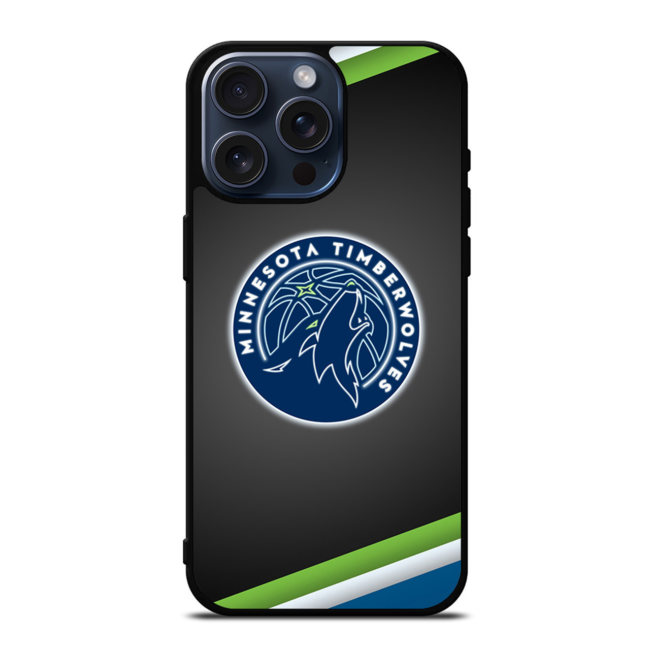 Custom Minnesota Timberwolves iPhone 15, 15 Pro, 15 Pro Max