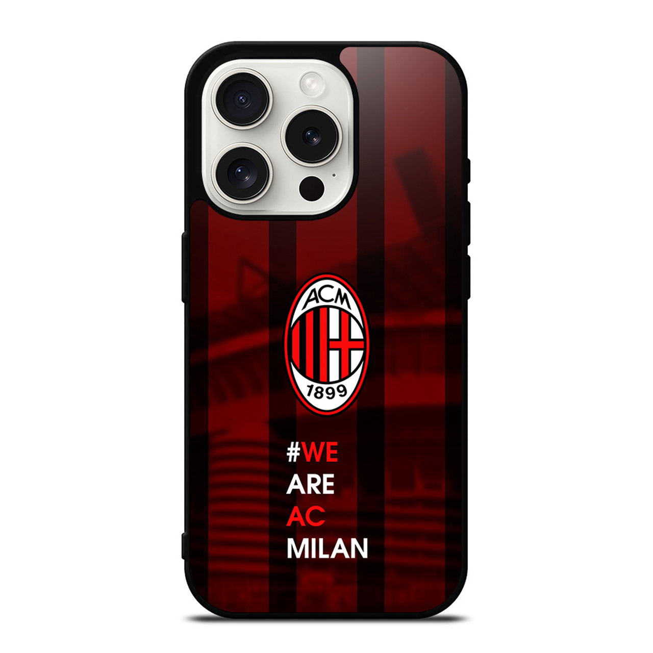 WE ARE AC MILAN iPhone 15 Pro Case