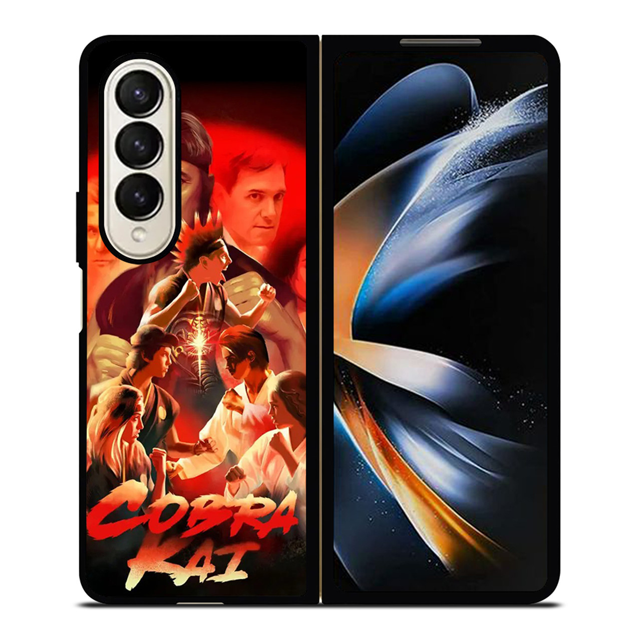Head Case Designs Officially Licensed Cobra Kai Graphics Gold Medal Leather  Book Wallet Case Cover Compatible with Google Pixel 4 