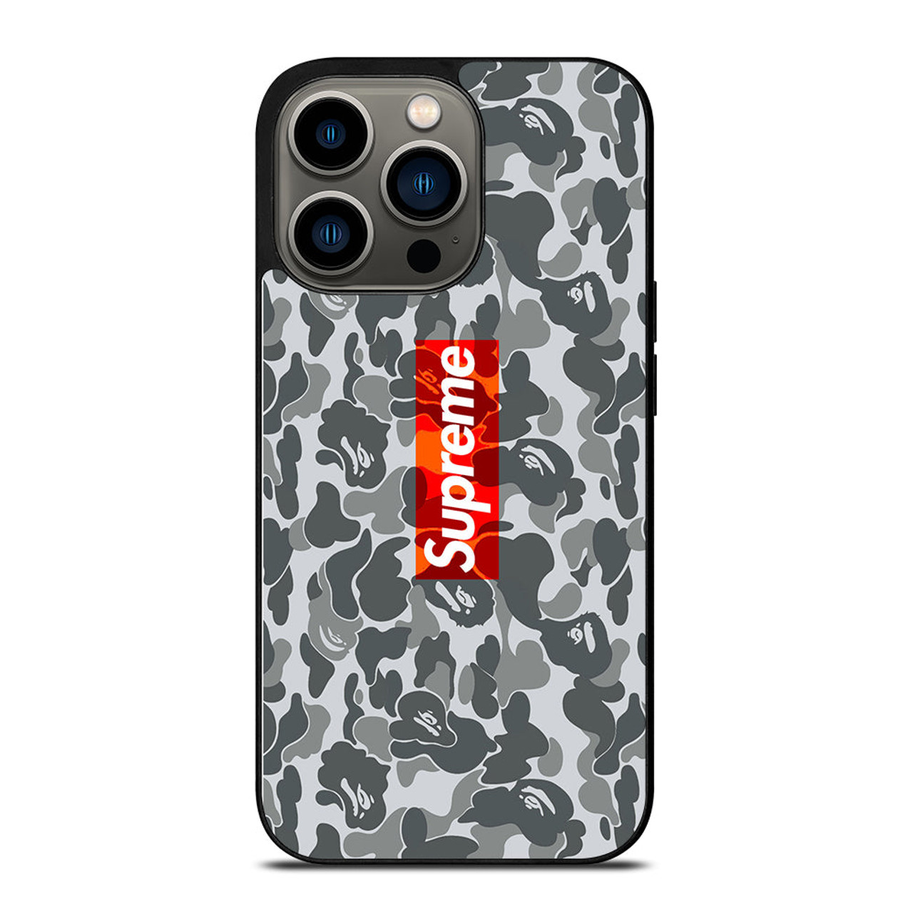 BAPE CAMO SUPREME 2 iPhone 13 Pro Max Case