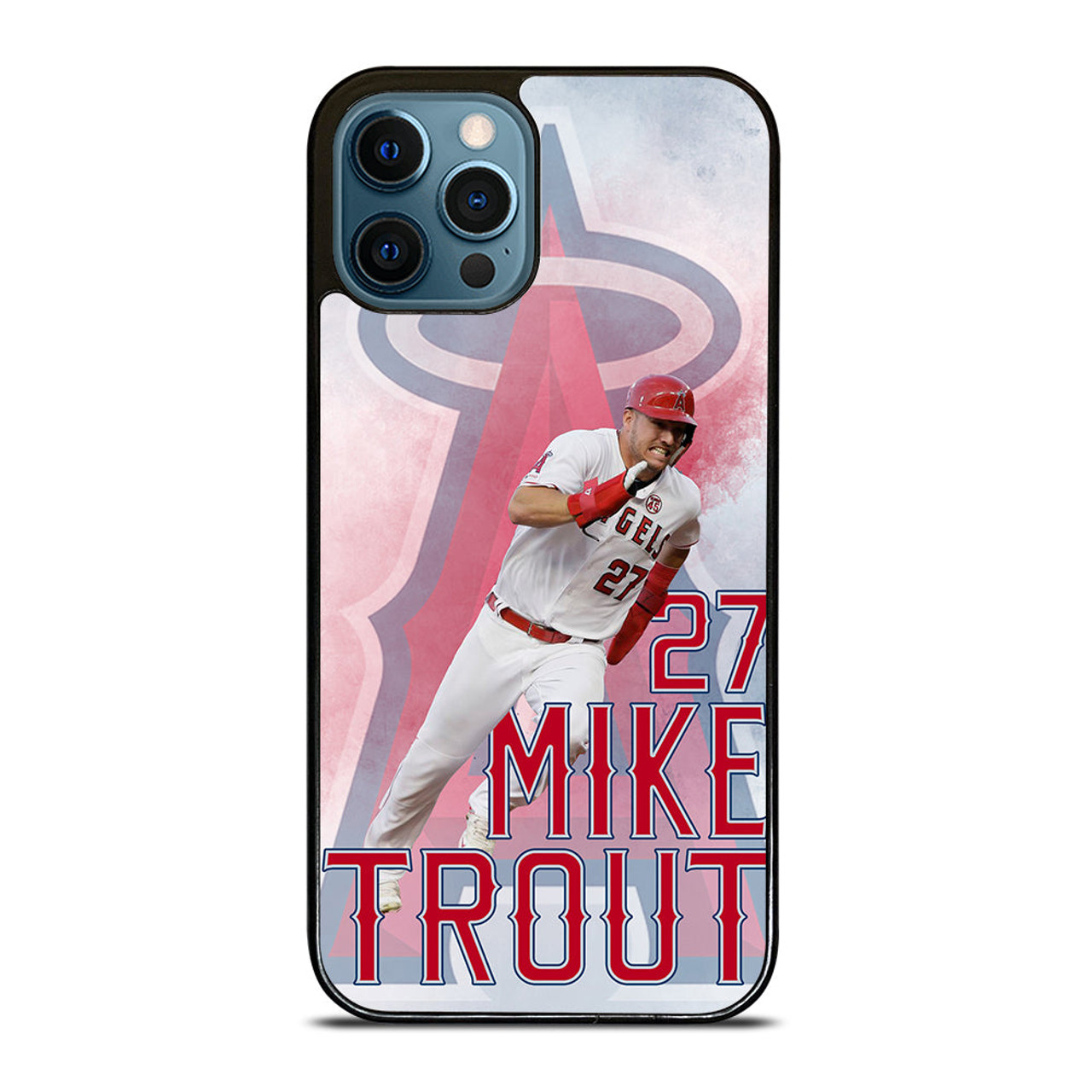 MIKE TROUT LOS ANGELES ANGELS KIT iPhone 12 Pro Max Case Cover