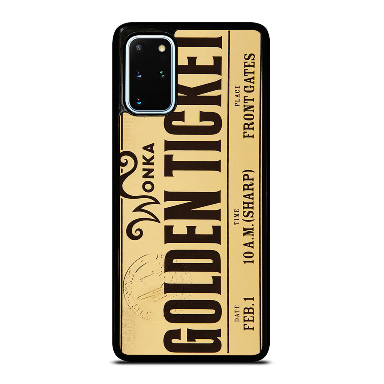 wonka bar golden ticket iphone case