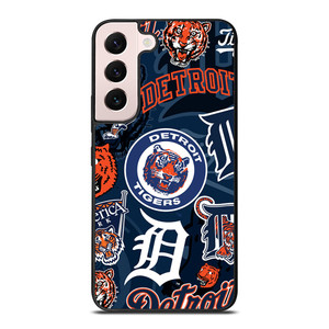 DETROIT TIGERS PATTERN Samsung Galaxy S22 Plus Case